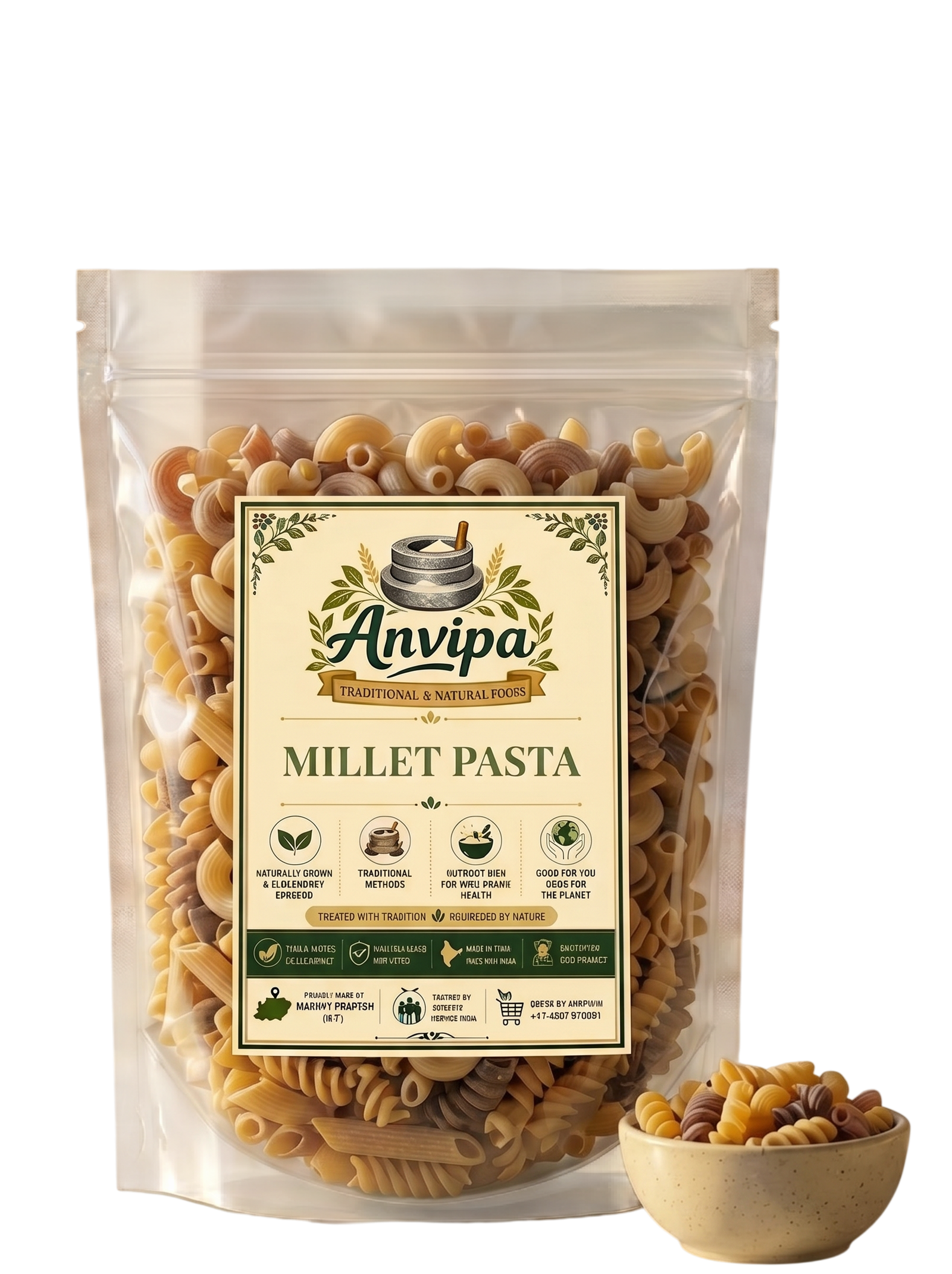 Multi Millet Macaroni